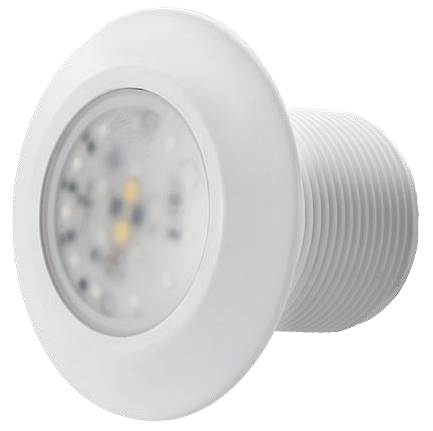 Built-in plastic light LED Ø83mm WARM WHITE 6W