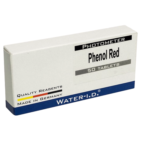 PH PHENOL RED tablets FOR POOLLAB photometer 50 pieces