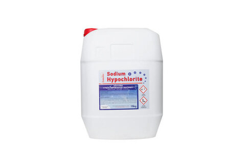 sodium hypochlorite solution, 15 kg